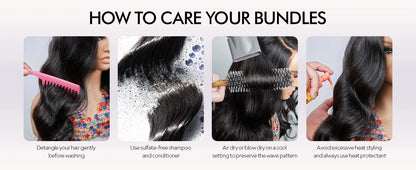 12A Body Wave Human Hair Bundles 40 Inch Human Hair Unprocessed Brazilian Virgin 3 4 Pcs Raw Hair Bundles Weave Extensions