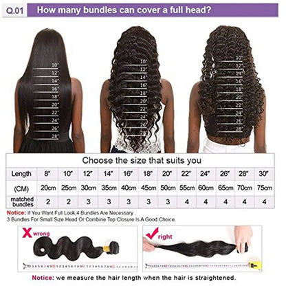 Unprocessed Brazilian Body Wave Human Hair Bundles HD Frontal/Closure Invisible Melt Skin Lace 4x4 13x4 100% Raw Remy Hair Weave