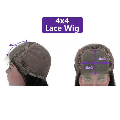 5x5 Glueless Deep Wave Ready to Wear Lace Clousure Wig Human Hair Pre Plucked 6x4 Curly Brazilian Transparent Lace Frontal Wigs