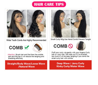 40 Inch Body Wave Human Hair Front Wig 13x6 13x4 Hd Lace Transparent Frontal wig Pre Plucked Brazilian Human Hair Wigs For Women