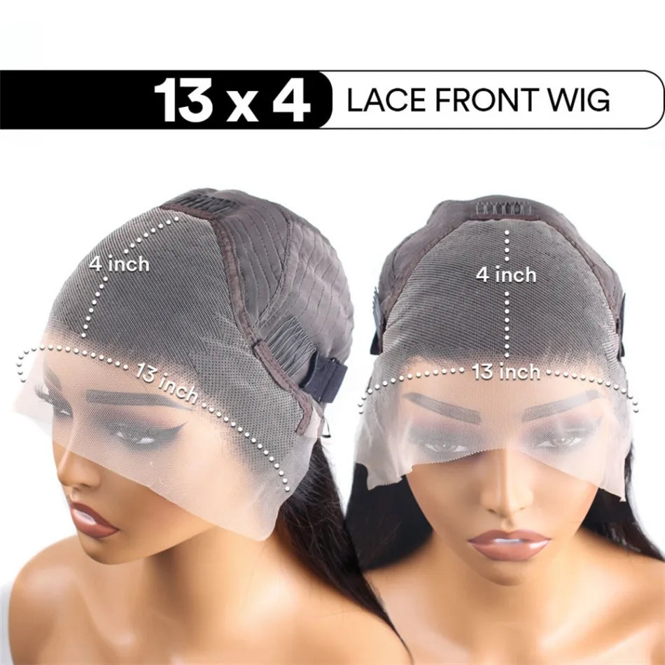 Body Wave Human Hair Wigs Glueless Lace Frontal Wigs 5X5 Hd Lace Closure Wigs Pre Cut Brazilian For Women 220 Density 30 32 Inch