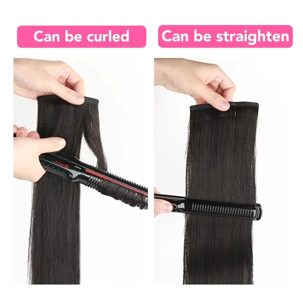 Clip In Hair Extensions Human Hair Brazilian Straight Clip In Natural Black Color Clip Ins Remy Hair 20 22 24 26 Inch For Women