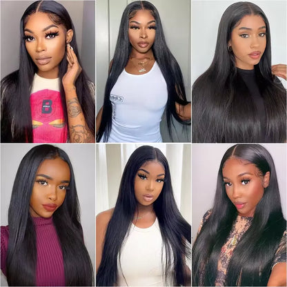 32 34 36 Inch 16ABone Straight Human Hair Bundles 3/4/5 Bundles Raw Hair Bundles Human Hair Brazilian Virgin Hair Natural Color