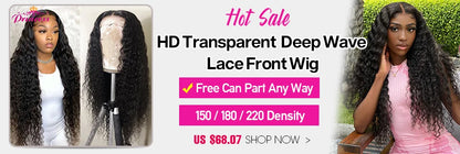 Princess 13x4/13x6 HD Transparent Lace Front Human Hair Wigs PrePlucked 4x4 Closure Wig Brazilian Straight Lace Frontal Wig