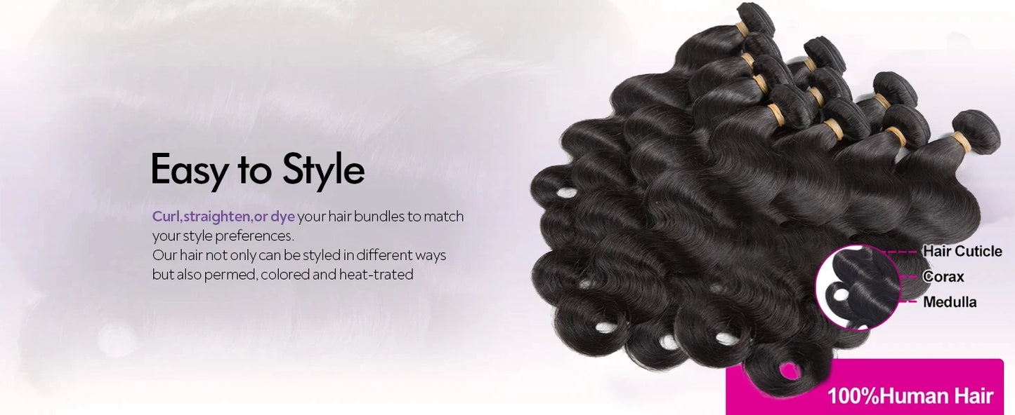 12A Body Wave Human Hair Bundles 40 Inch Human Hair Unprocessed Brazilian Virgin 3 4 Pcs Raw Hair Bundles Weave Extensions