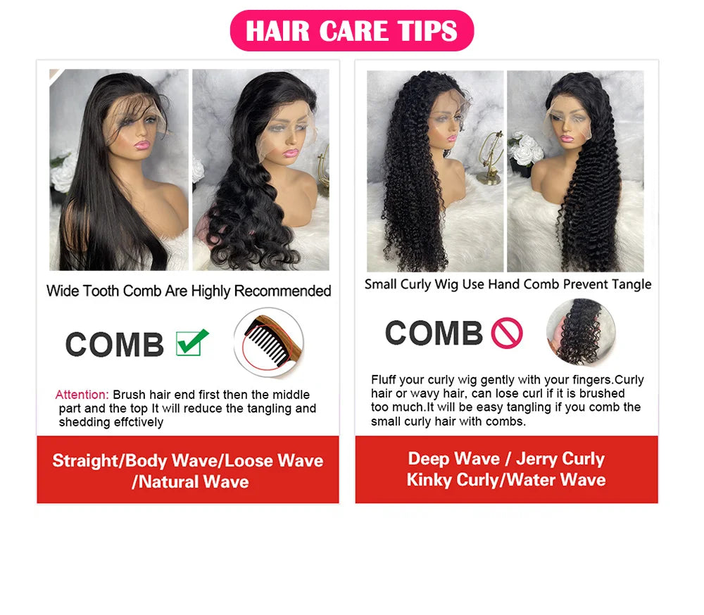 200 Density 40 Inch Bone Straight 13x4 13x6 360 Lace Front Wig Hd Transparent Lace Frontal Wig Human Hair Pre Plucked Lace Wigs