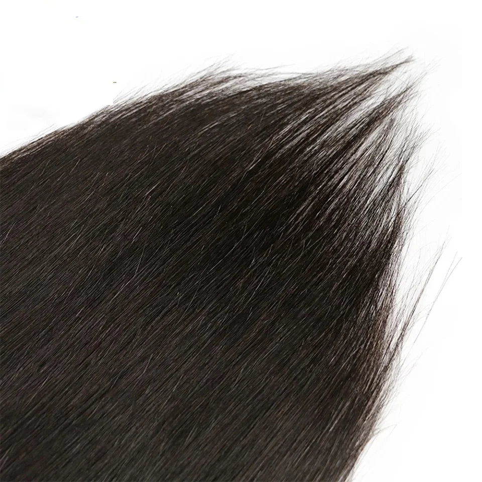 Clip In Hair Extensions Human Hair Brazilian Straight Clip In Natural Black Color Clip Ins Remy Hair 20 22 24 26 Inch For Women
