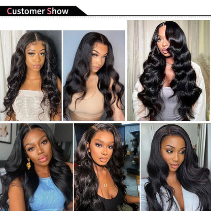 Body Wave Bundles Human Hair Natural Black Brazilian Hair Weave Bundles Human Hair Extensions 1 3 4 PCS Bundles