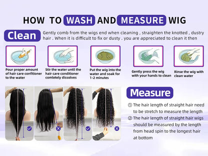 40 44 Inch Raw Wet And Wavy HD Lace Frontal Wig 13x4 13x6 200Density Black Pre Plucked Body Wave Lace Front Real Human Hair Wigs