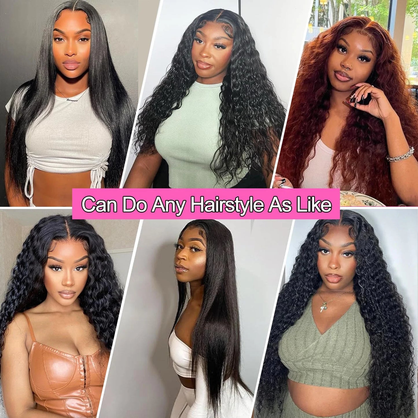 5x5 Glueless Deep Wave Ready to Wear Lace Clousure Wig Human Hair Pre Plucked 6x4 Curly Brazilian Transparent Lace Frontal Wigs