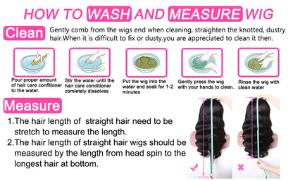 250% Density 13x6 Body Wave Lace Front Wigs Human Hair Pre Plucked 13x4 HD Transparent Lace Frontal Wigs Human Hair for Women