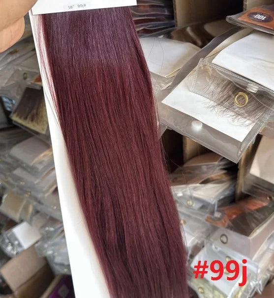 ZZHAIR 100% Human Hair Extensions 16"-26" Magic Wrap Around Ponytail 140g Clip In  Machine Made Remy Horsetail Stragiht
