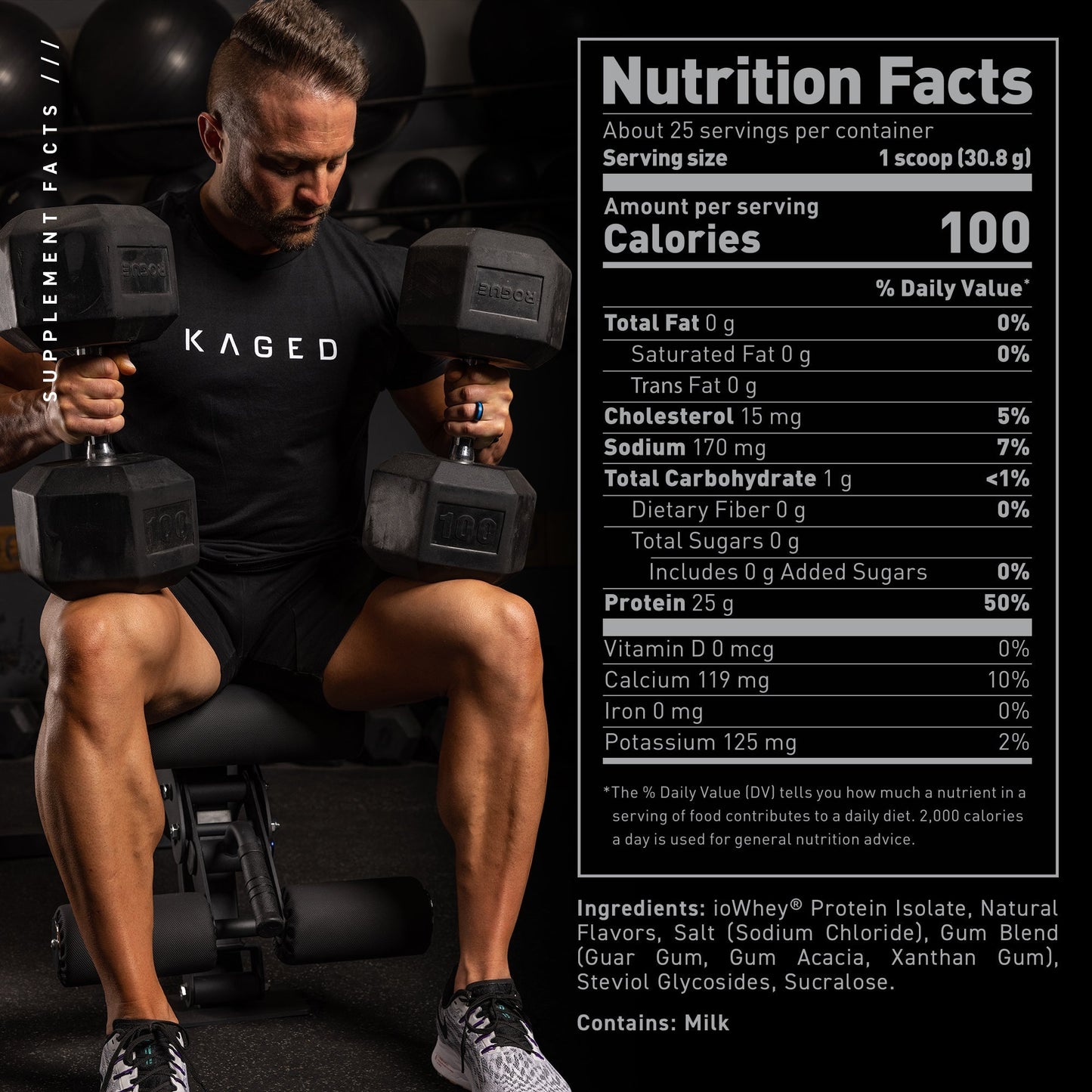 Kaged Whey Protein Isolate