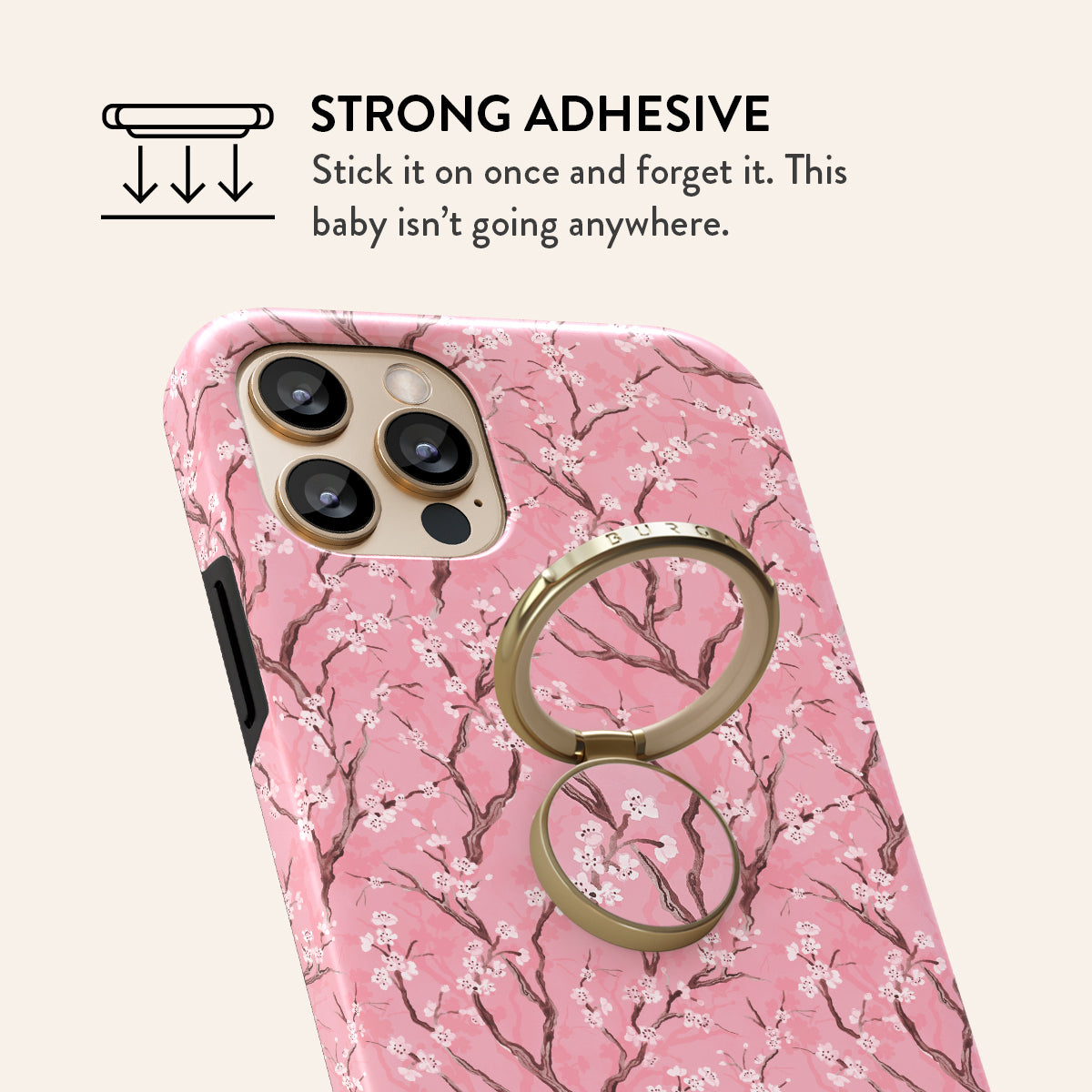 Sakura - Adhesive Ring Holder