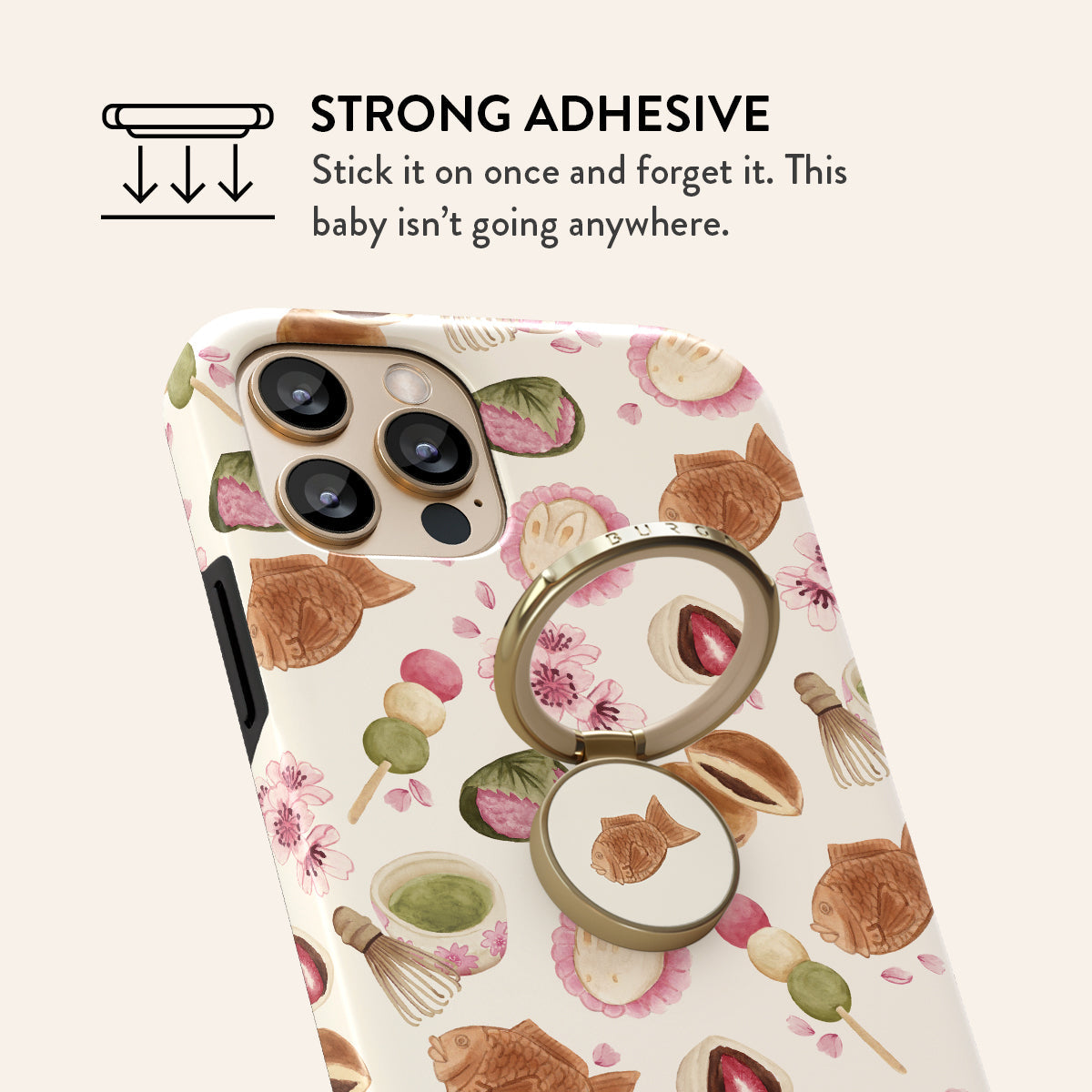 Café Haru - Adhesive Ring Holder