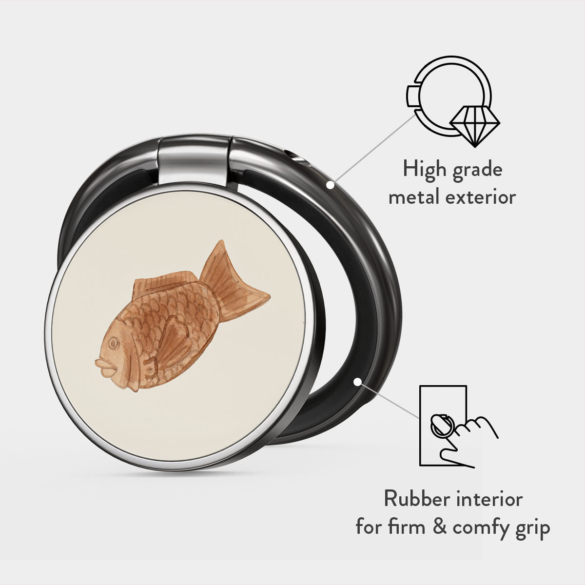 Café Haru - Adhesive Ring Holder