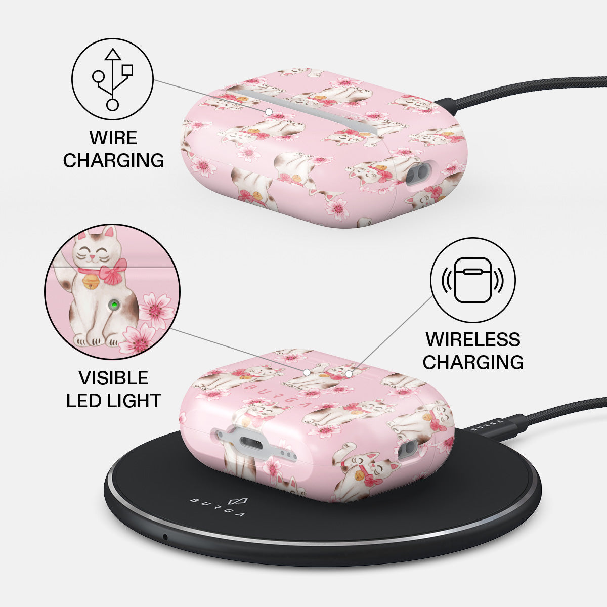 Maneki Neko - AirPods Pro 3 Case