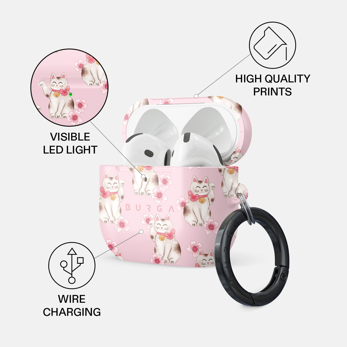 Maneki Neko - AirPods 4 Case