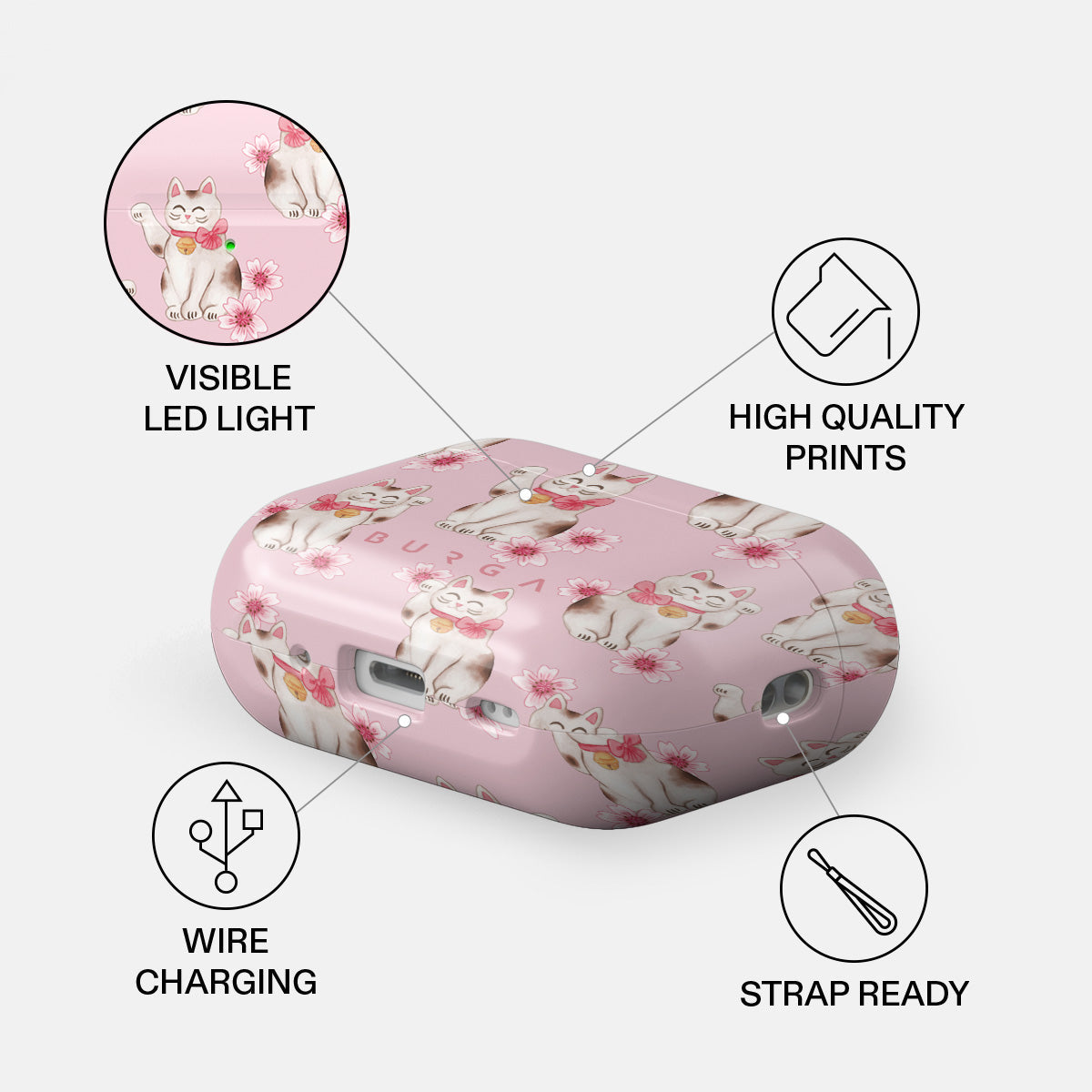 Maneki Neko - AirPods Pro 2 Case