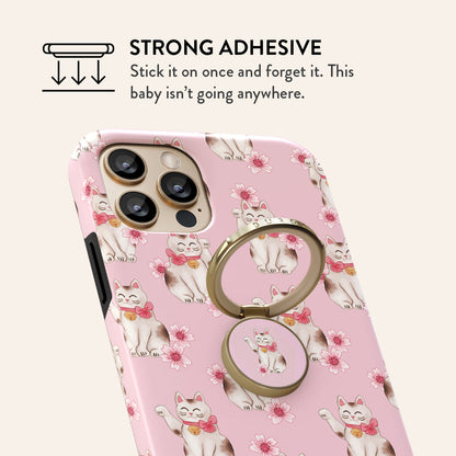 Maneki Neko - Adhesive Ring Holder