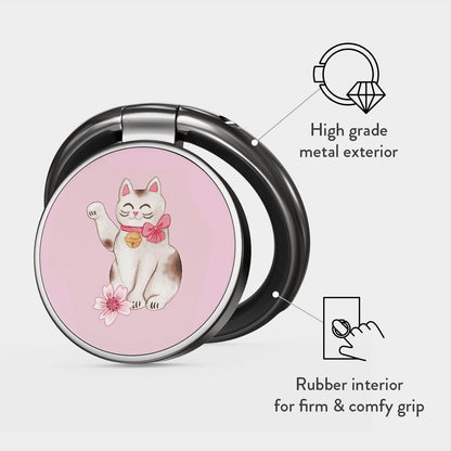 Maneki Neko - Adhesive Ring Holder