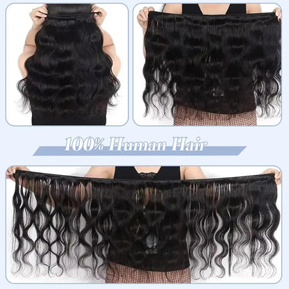 12A Body Wave Human Hair Bundles 40 Inch Human Hair Unprocessed Brazilian Virgin 3 4 Pcs Raw Hair Bundles Weave Extensions