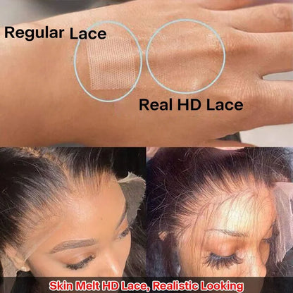 Rosslyn Straight Human Hair Wigs Bob 1b Black Wig 5x5 13x6 Hd Lace Frontal Wig Bleached Knoted Baby Hair Pre Plucked Flash Sale