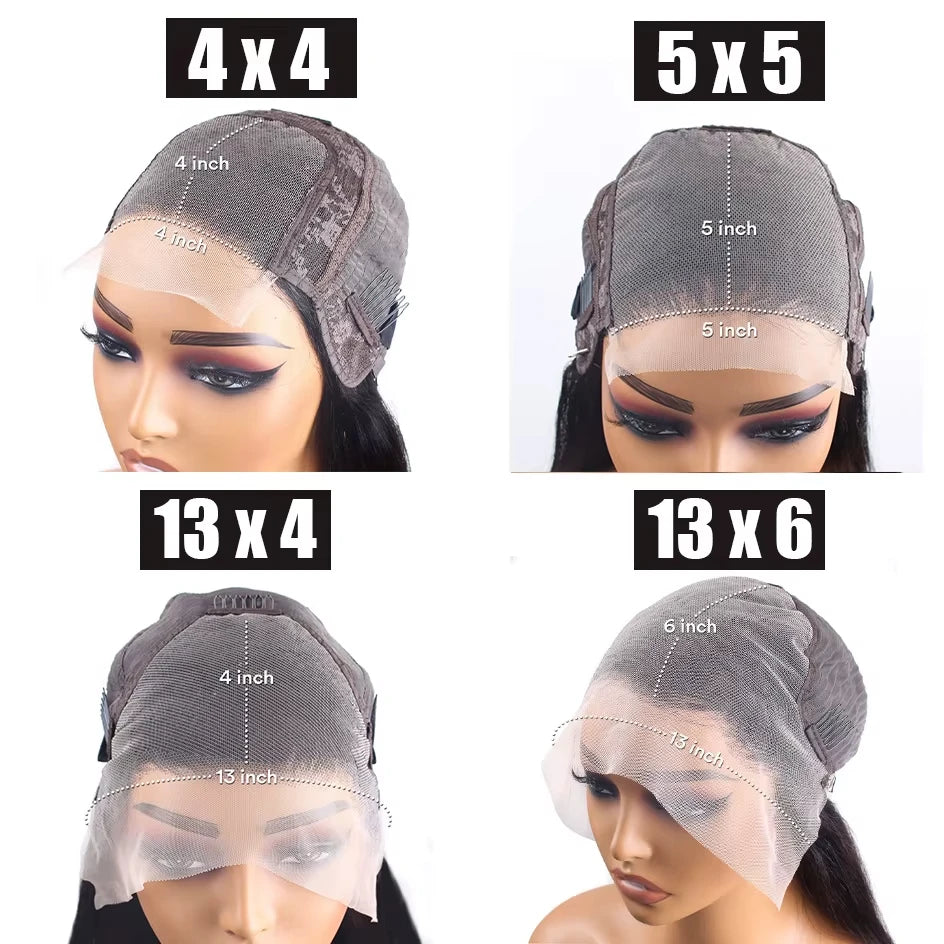 Rosslyn Straight Human Hair Wigs Bob 1b Black Wig 5x5 13x6 Hd Lace Frontal Wig Bleached Knoted Baby Hair Pre Plucked Flash Sale