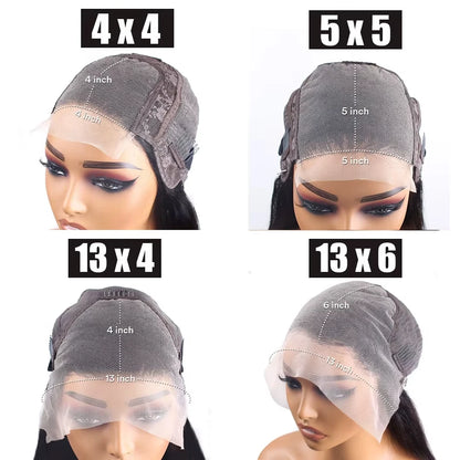 Rosslyn Straight Human Hair Wigs Bob 1b Black Wig 5x5 13x6 Hd Lace Frontal Wig Bleached Knoted Baby Hair Pre Plucked Flash Sale