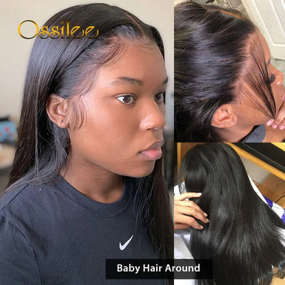Pre Cut Lace Wig Human Hair Ready to Wear Transparent 13x4/13x6 Lace Front Human Hair Pre Plucked Pre Cut 5X5 Lace Closure Wig