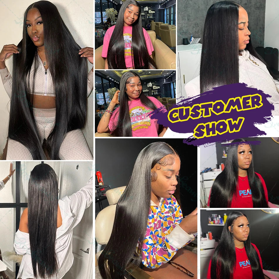 Rosabeauty 30 32 40 Inch Bundles 1 2 3 4 5 Bone Straight Brazilian Remy Human Hair Bundles Raw Extensions Tissage For Women