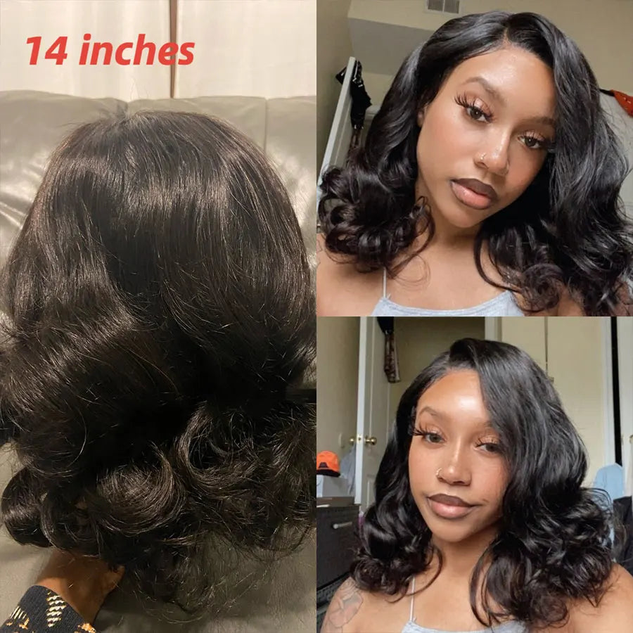 Body Wave Bundles Human Hair 1/3/4 Bundles 100% Human Hair Natural Black Color Brazilian Virgin Weave Bundles Hair Extensions