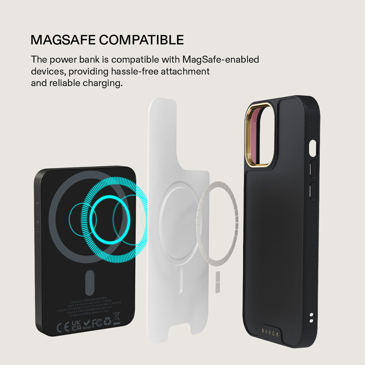 Strawberry Jam - Magnetic Power Bank