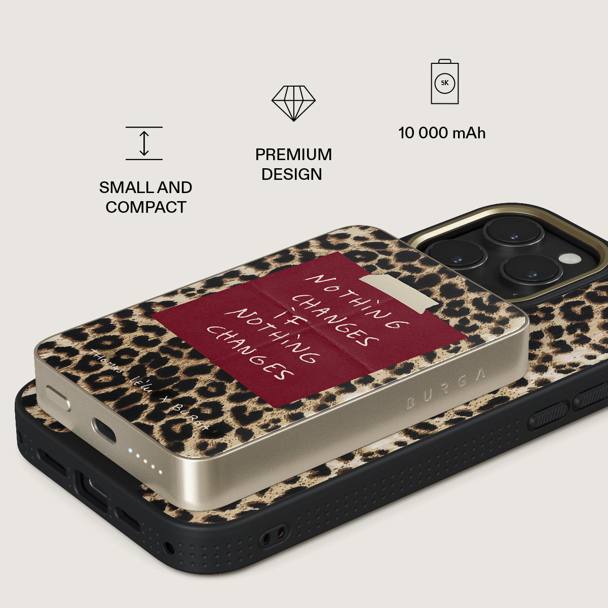Nothing Changes - Magnetic Power Bank