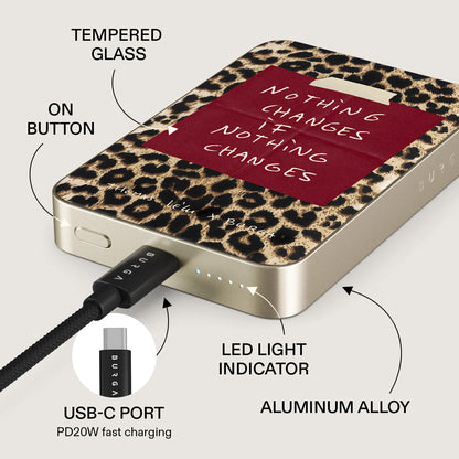 Nothing Changes - Magnetic Power Bank