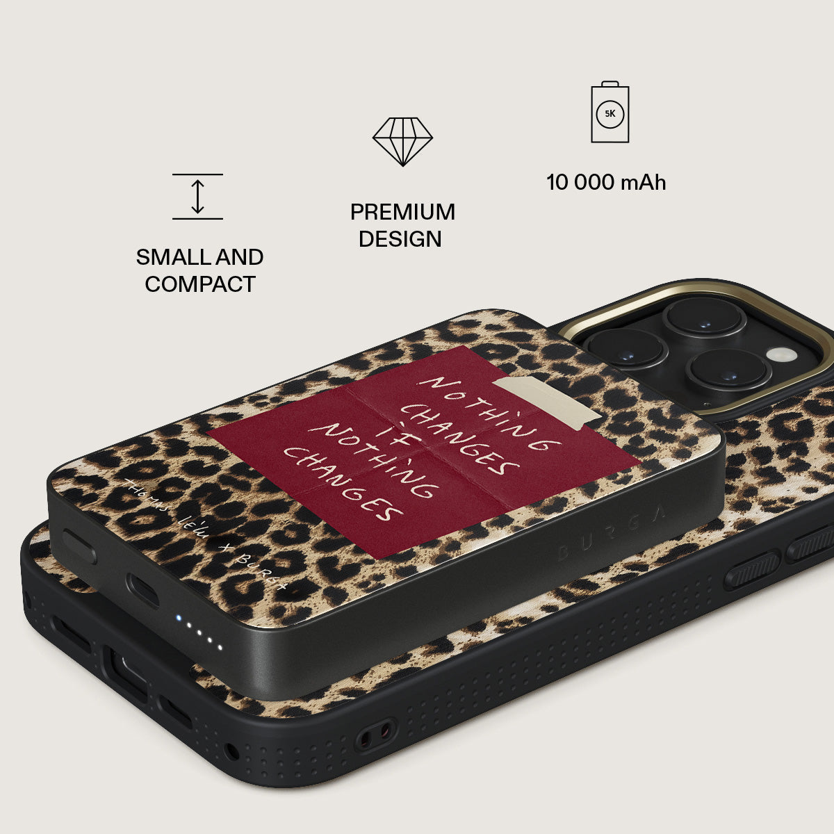 Nothing Changes - Magnetic Power Bank