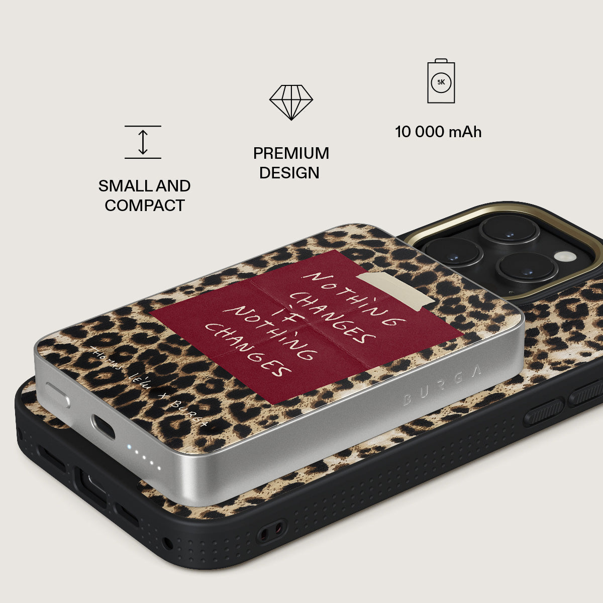 Nothing Changes - Magnetic Power Bank