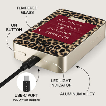 Nothing Changes - Magnetic Power Bank