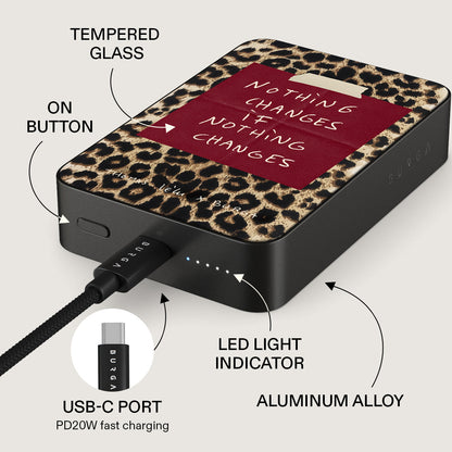 Nothing Changes - Magnetic Power Bank