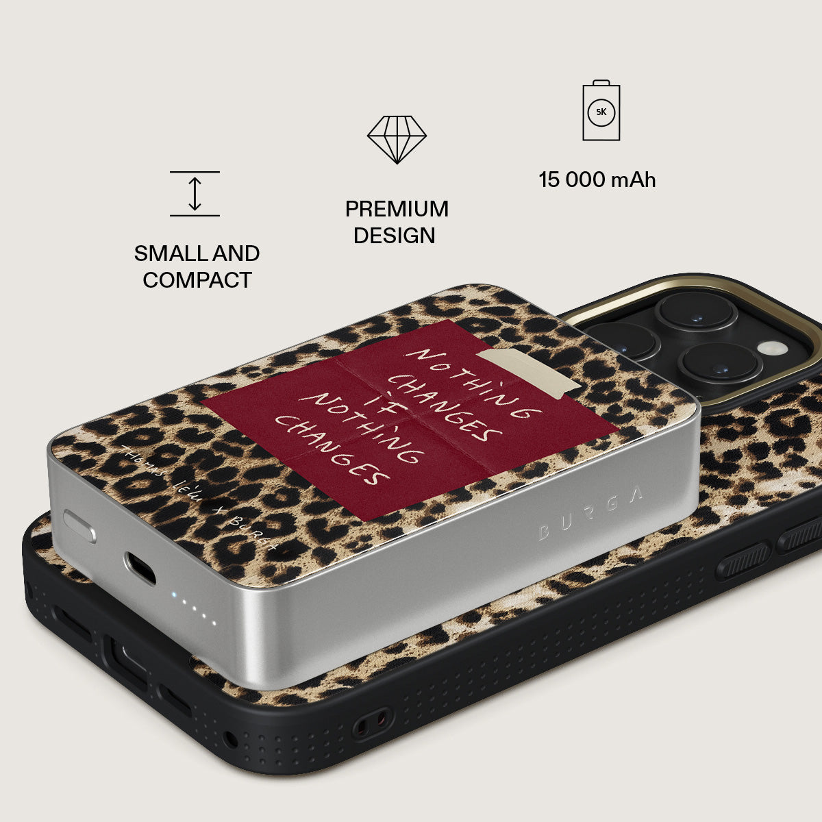 Nothing Changes - Magnetic Power Bank