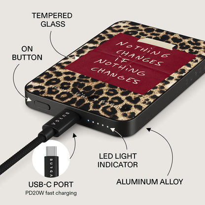 Nothing Changes - Magnetic Power Bank