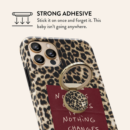 Nothing Changes - Adhesive Ring Holder