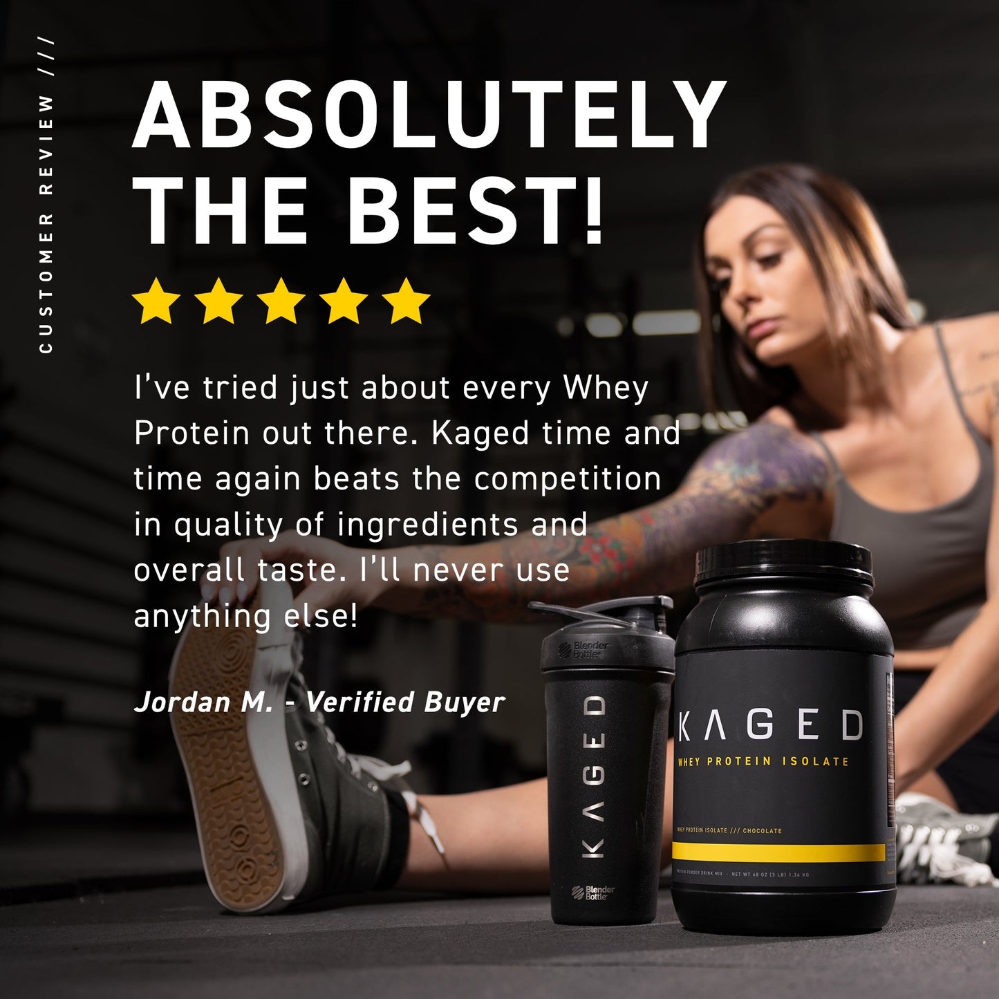 Kaged Whey Protein Isolate