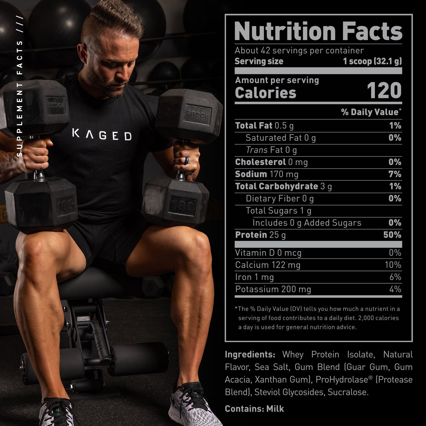 Kaged Whey Protein Isolate
