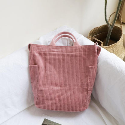 Life + Travel Cord Tote Bag