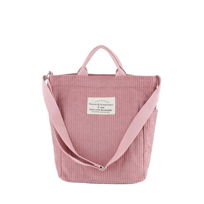 Life + Travel Cord Tote Bag