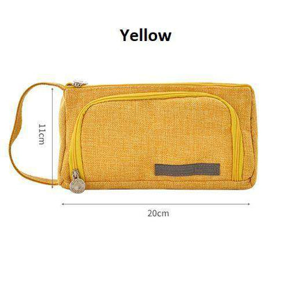 Pouched Stationery Organiser Pencil Case