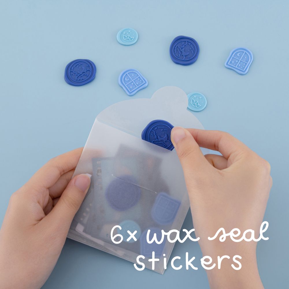 Tsuki ‘Cloud Dreamland’ Scrapbook Sticker Set ☾