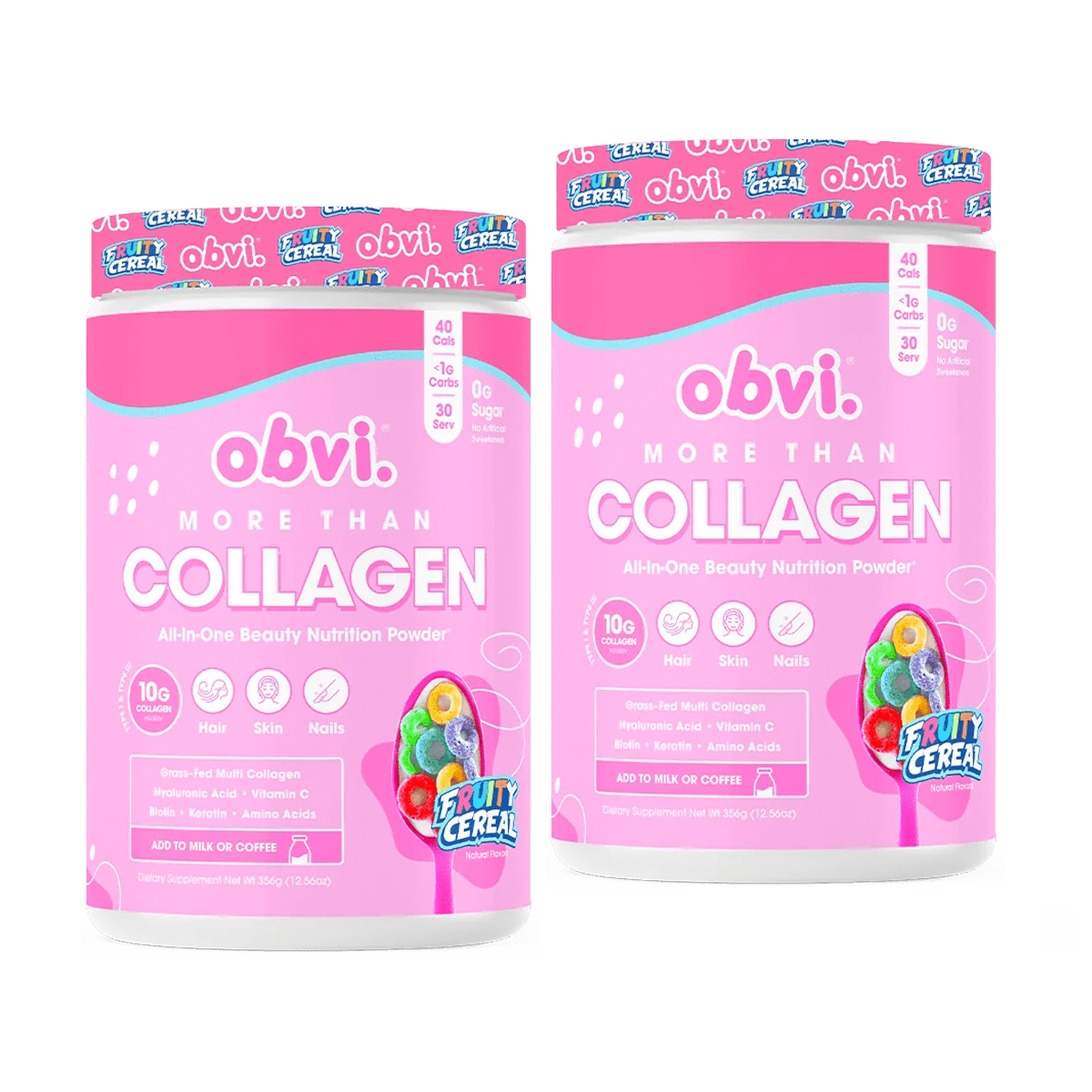 Obvi More Than Collagen | Fruity Cereal