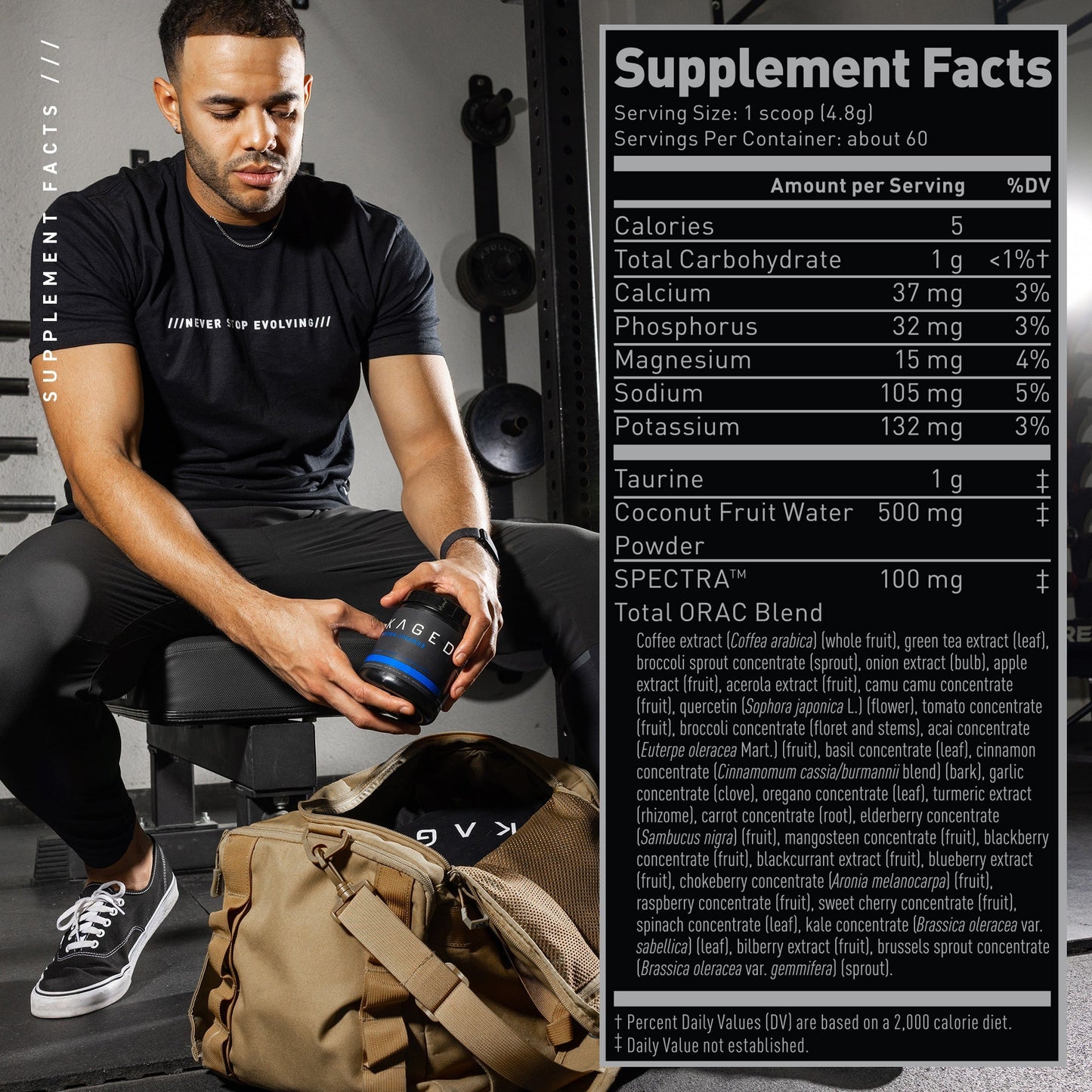 Kaged Hydra-Charge Electrolyte Drink Mix